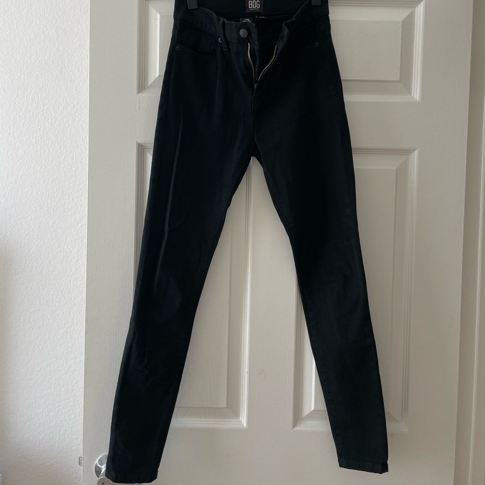 BDG skinny black jeans